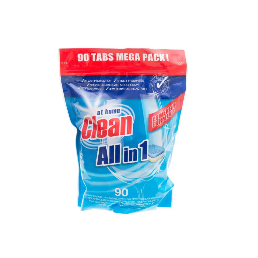 At Home Clean All-In-One 90 Kpl Konetiskitabletti 3 At Home Clean All-In-One 90 Kpl Konetiskitabletti