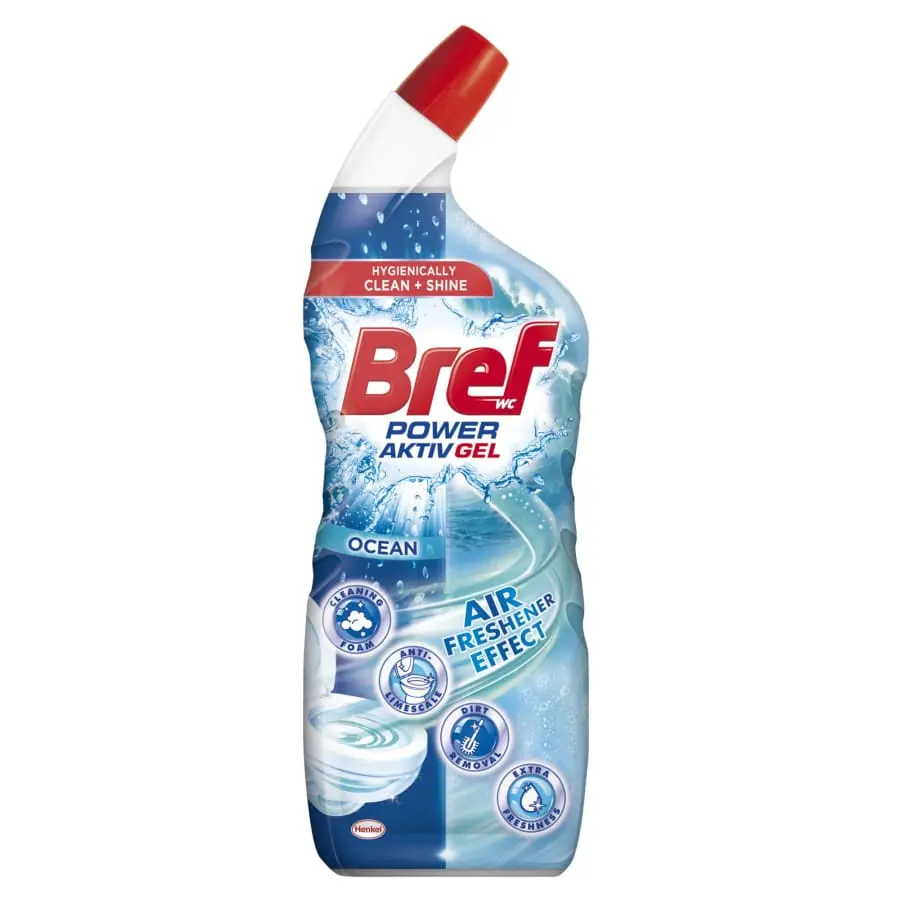 Bref Power Aktiv Gel Ocean 700 Ml WC-puhdistusaine 3 Bref Power Aktiv Gel Ocean 700 Ml WC-puhdistusaine
